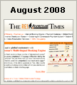 Newsletter For August 2008